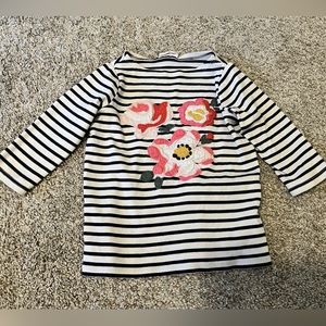 Mini Boden girls ¾ sleeve tee